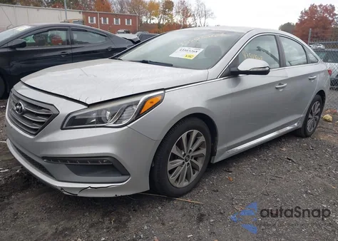 2015 Hyundai Sonata Sport из США, поврежденный, VIN 5NPE34AF7FH043317